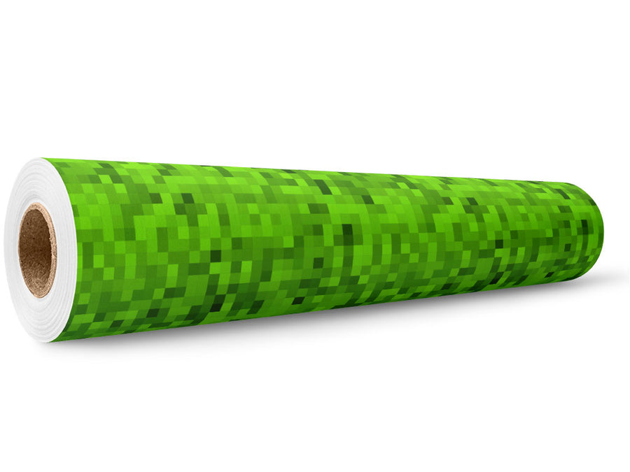 Overgrown Lawn Pixel Wrap Film Wholesale Roll~Rwraps Series 914 Digitally Printed Vinyl Roll~5