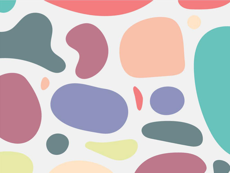 Oversized Rainbow Cobblestone Vinyl Wrap Pattern~Rwraps Series 914 Digitally Printed Vinyl Wrap~0