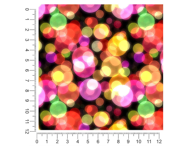 overwhelming club bokeh 1ft x 1ft Craft Sheets