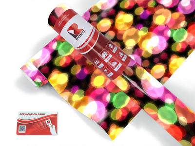 overwhelming club bokeh Craft Vinyl Roll