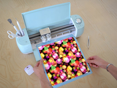 overwhelming club bokeh Cricut Compatible Vinyl