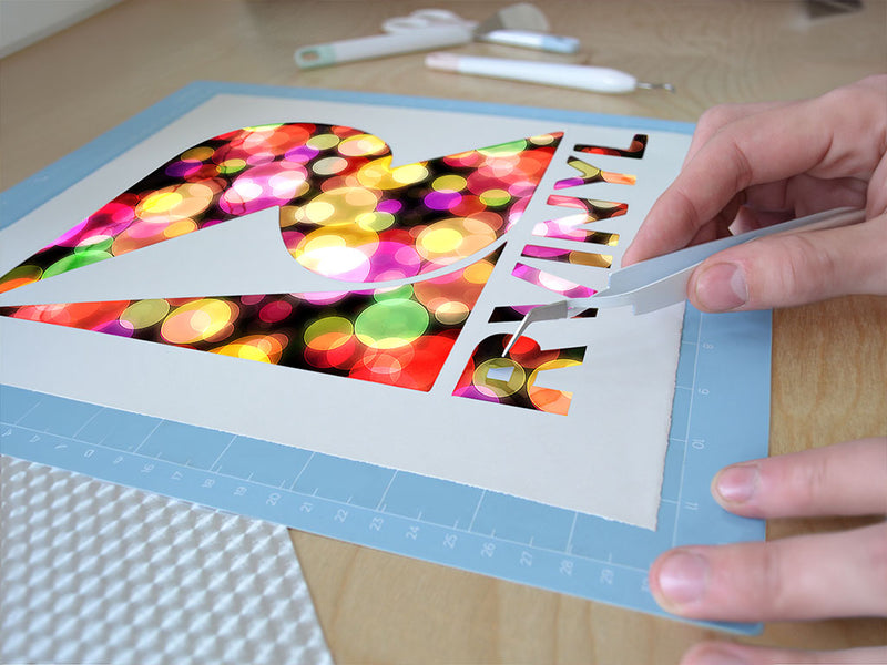 overwhelming club bokeh Easy Weed Craft Vinyl