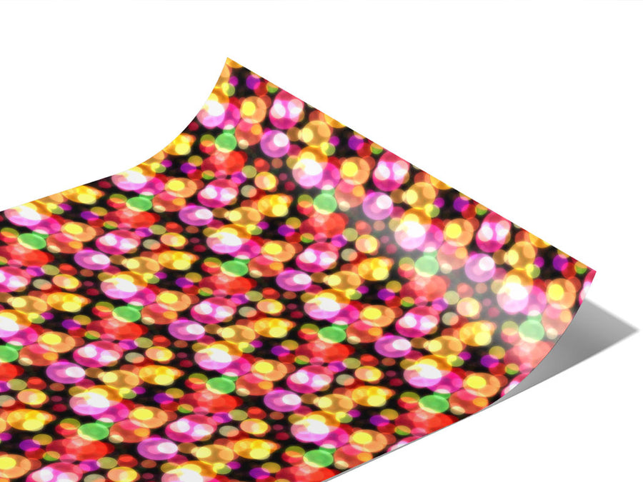 Overwhelming Club Bokeh Vinyl Wraps~Rwraps Series 914 Digitally Printed Vinyl Wrap~0