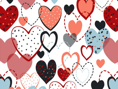 Overwhelming Love Heart Vinyl Wrap Pattern~Rwraps Series 914 Digitally Printed Vinyl Wrap~0