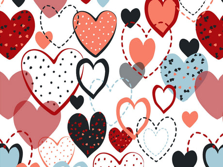 Overwhelming Love Heart Vinyl Wrap Pattern~Rwraps Series 914 Digitally Printed Vinyl Wrap~0