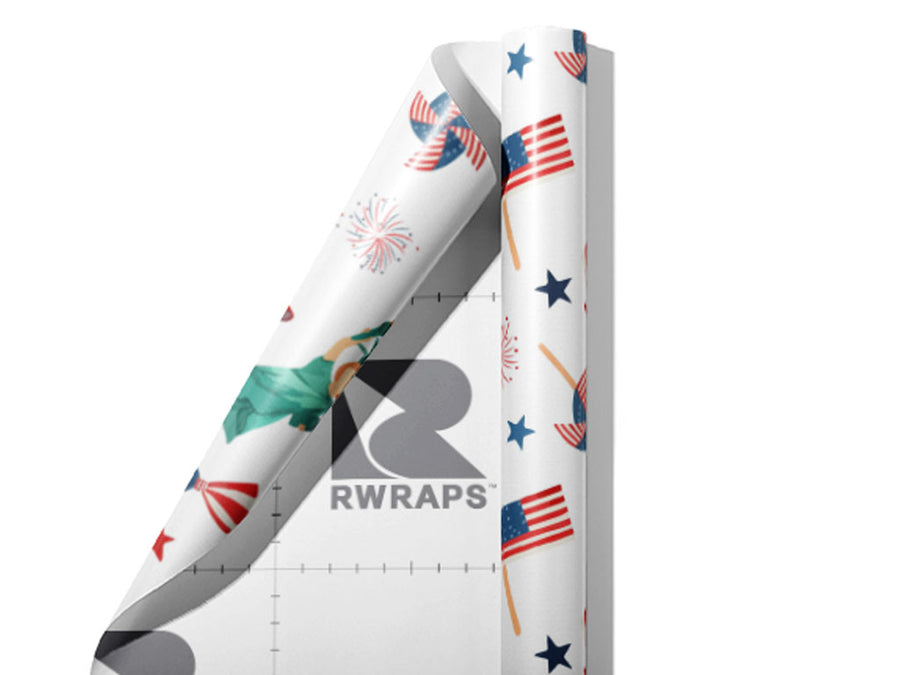 Oxidized Beauty Americana Wrap Film Sheets~Rwraps Series 914 Oxidized Beauty Americana Scrolled Sheet~4