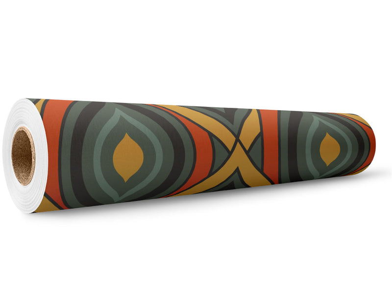 Oyster Cult Retro Wrap Film Wholesale Roll~Rwraps Series 914 Digitally Printed Vinyl Roll~5
