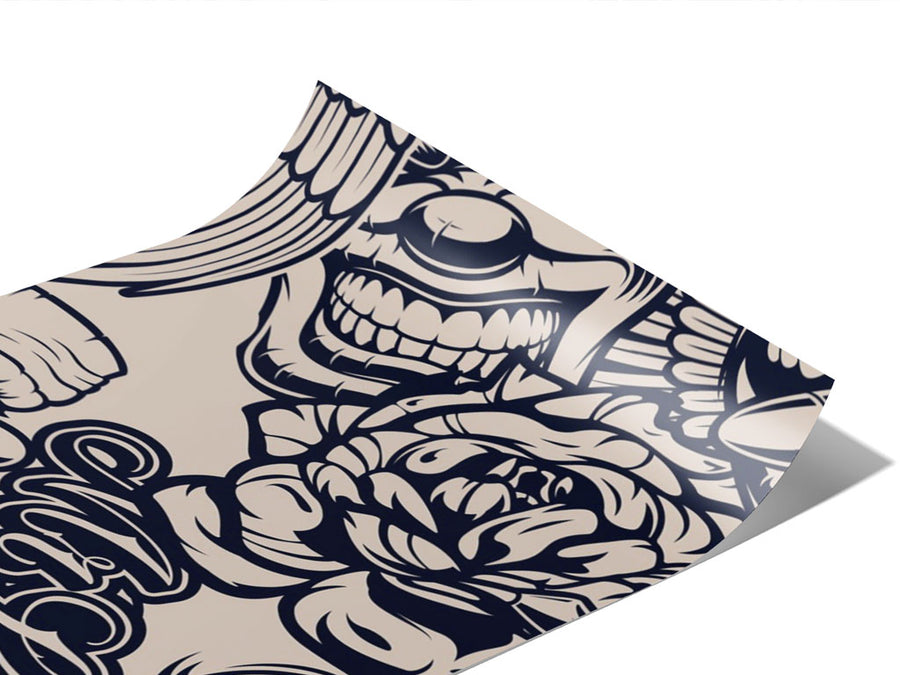 Pained Pleasure Tattoo Vinyl Wraps~Rwraps Series 914 Digitally Printed Vinyl Wrap~0