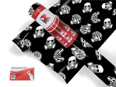 paint fumes skull and bones Craft Vinyl Roll