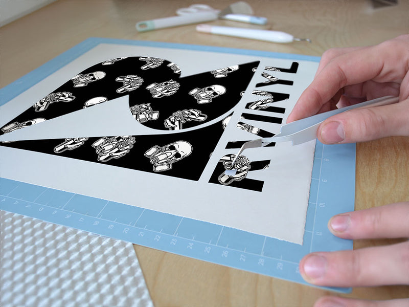 paint fumes skull and bones Easy Weed Craft Vinyl