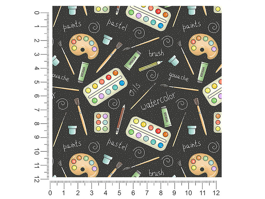 paint palette hobby 1ft x 1ft Craft Sheets