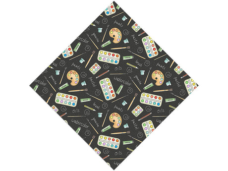 Paint Palette Hobby Vinyl Wrap Pattern
