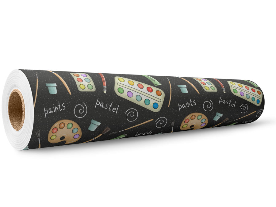 Paint Palette Hobby Wrap Film Wholesale Roll~Rwraps Series 914 Digitally Printed Vinyl Roll~5