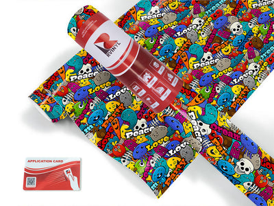 paint toys graffiti Craft Vinyl Roll