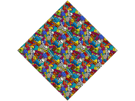 Paint Toys Graffiti Vinyl Wrap Pattern