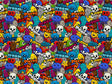 Paint Toys Graffiti Vinyl Wrap Pattern~Rwraps Series 914 Digitally Printed Vinyl Wrap~0