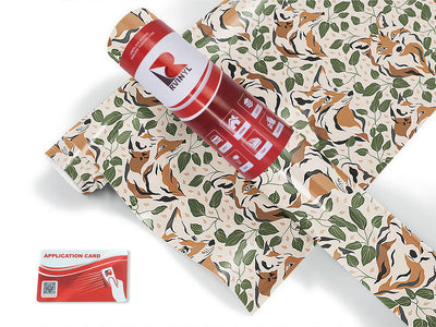 painted bandits animal Craft Vinyl Roll