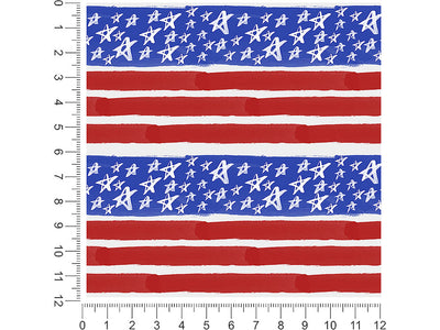 painted flag  1ft x 1ft Craft Sheets