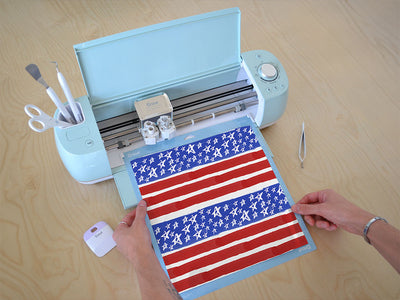 painted flag  Cricut Compatible Vinyl