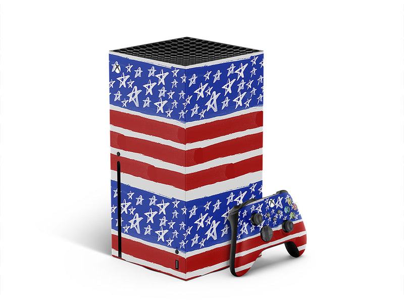 painted flag  XBOX DIY Decal