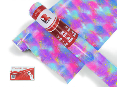 painted synthesis tie dye Craft Vinyl Roll