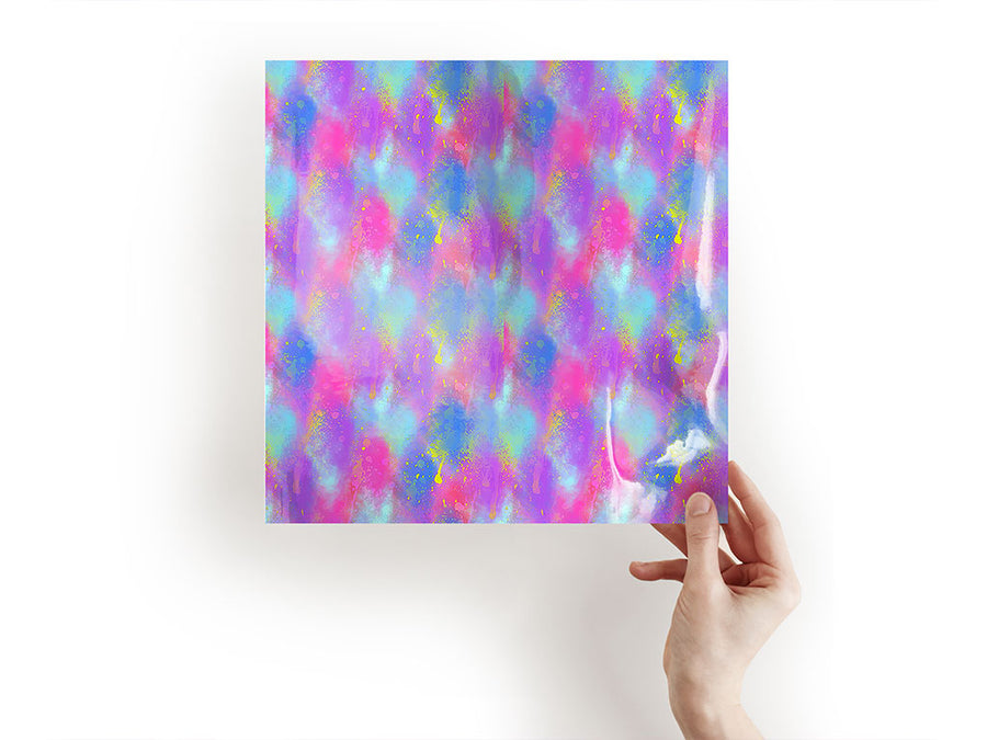 painted synthesis tie dye Craft Sheets