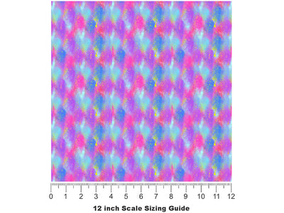 Painted Synthesis Tie Dye Vinyl Film Pattern Size 12 inch Scale~Rwraps Painted Synthesis Tie Dye Sizing Chart~2