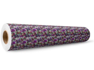 Painted Touch Graffiti Wrap Film Wholesale Roll~Rwraps Series 914 Digitally Printed Vinyl Roll~5