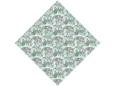 Pale Clockwork Steampunk Vinyl Wrap Pattern