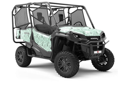 Pale Clockwork Steampunk Utility Vehicle Vinyl Wrap