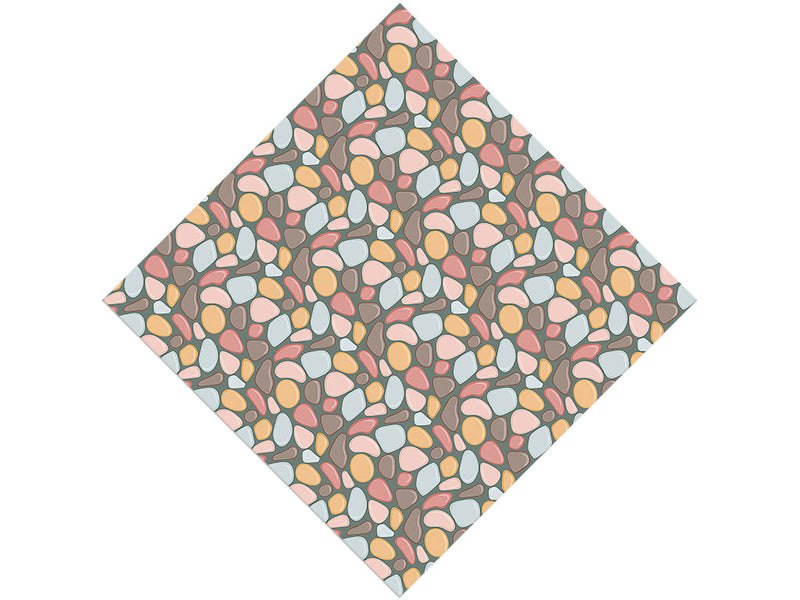 Pale Earth Cobblestone Vinyl Wrap Pattern