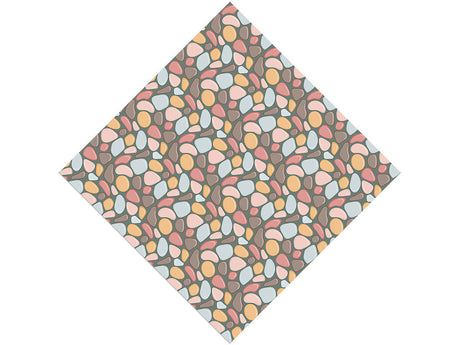 Pale Earth Cobblestone Vinyl Wrap Pattern