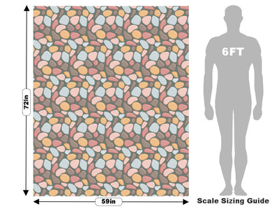 Pale Earth Cobblestone Vehicle Wrap Scale~Rwraps Series 914 Pale Earth Cobblestone Measurements~2