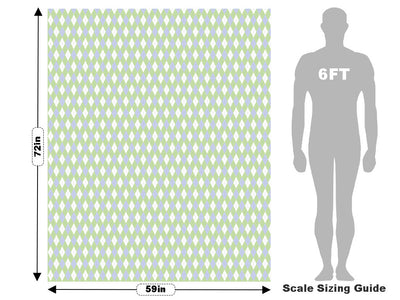 Pale Plum Argyle Vehicle Wrap Scale~Rwraps Series 914 Pale Plum Argyle Measurements~1