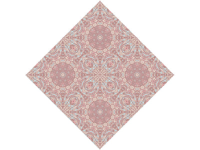 Pale Roses Mandala Vinyl Wrap Pattern