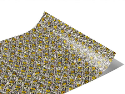 Pale Sunshine Stained Glass Vinyl Wraps~Rwraps Series 914 Digitally Printed Vinyl Wrap~0