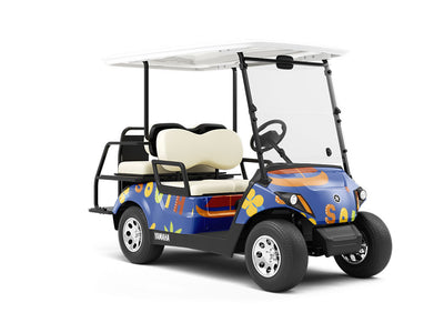 Palmetto State Americana Wrapped Golf Cart