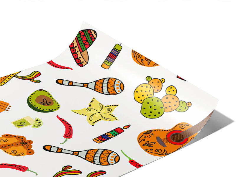 Pan Muertos Day of the Dead Vinyl Wraps~Rwraps Series 914 Digitally Printed Vinyl Wrap~0