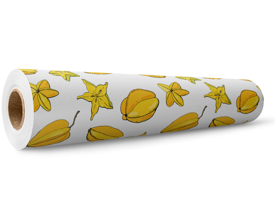 Paopu Promise Fruit Wrap Film Wholesale Roll~Rwraps Series 914 Digitally Printed Vinyl Roll~5
