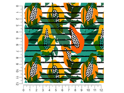 papa yeah fruit 1ft x 1ft Craft Sheets