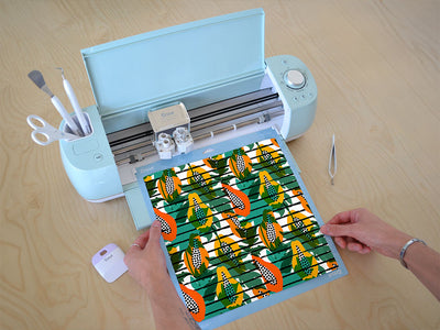 papa yeah fruit Cricut Compatible Vinyl