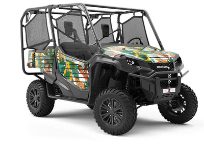 Papa Yeah Fruit Utility Vehicle Vinyl Wrap