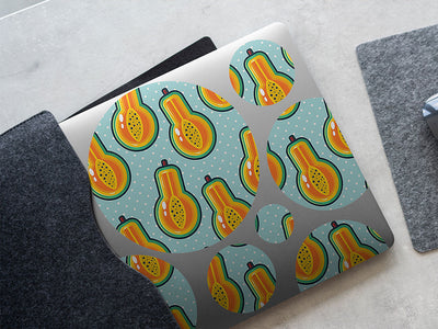 papaya potion fruit DIY Laptop Stickers