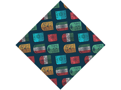 Papel Picado Day of the Dead Vinyl Wrap Pattern