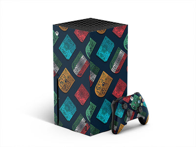 papel picado day of the dead XBOX DIY Decal