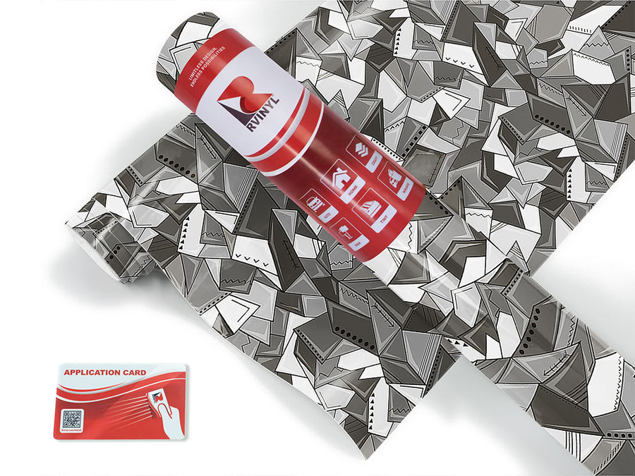 paper mess mosaic Craft Vinyl Roll