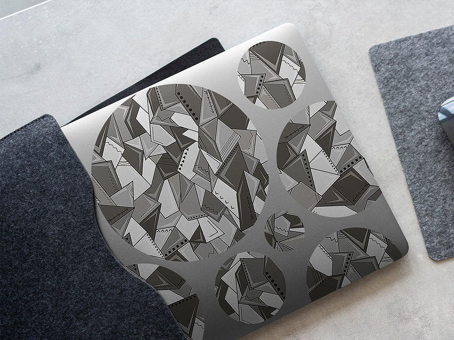 paper mess mosaic DIY Laptop Stickers