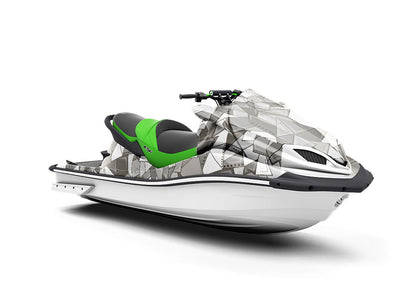 Paper Mess Mosaic Jet Ski Vinyl Customized Wrap