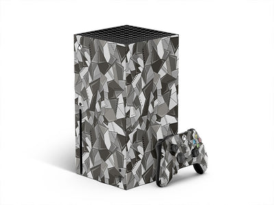 paper mess mosaic XBOX DIY Decal