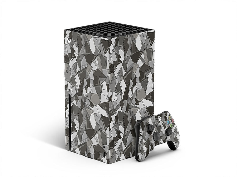 paper mess mosaic XBOX DIY Decal